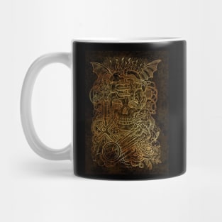 Steampunk Conjurer (version 3). Mystic and occult design. Mug